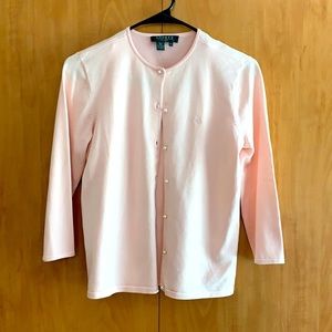 Lauren Ralph Lauren Petite 2 piece set cardigan